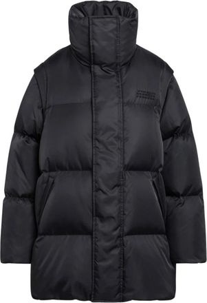 Maison Margiela Nylon Puffer Jas - Heren - Parka Jassen - Zwart - S - Nylon - Jassen