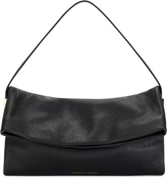 Elisabetta Franchi leather shoulder bag - Black