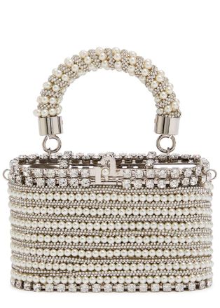 Rosantica Pocket Libellula Embellished Cross-body bag - Silver - One Size