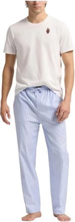Polo Ralph Lauren Pyjama - Heren - Pyjama - Blauw - 2XL - Katoen - Nachtkleding