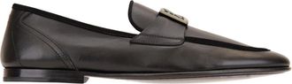 Dolce & Gabbana Loafers - Heren - Loafers - Zwart - 44 EU - Leer - Schoenen