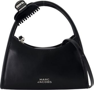 Marc Jacobs Womens Leather Crossbody Bag Black Cowhide