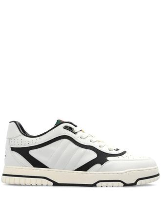 Gucci Re-Web Leather Sneakers