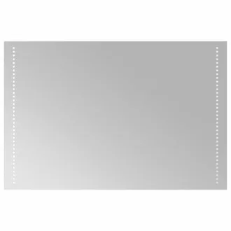 vidaXL Espejo De Ba&ntilde;o Led Transparente 90 X 60 Cm Vidrio Templado Vidaxl