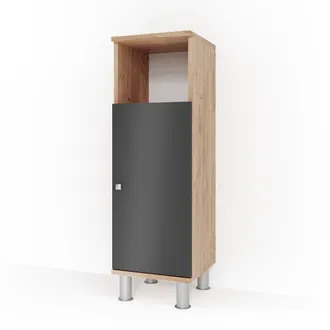 Vicco Armario Mediano Fynn, Roble, 30 X 95 Cm Vicco