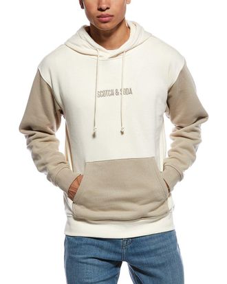Scotch & Soda Relaxed Fit Colorblock Hoodie
