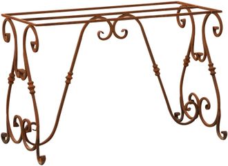 Biscottini International Biscottini - Base Mesa De Hierro Lleno L110xpr50xh74 Cm