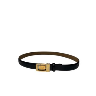 Celine Vintage, unisex, Zwart, ONE Size, Pre-owned Leather belts