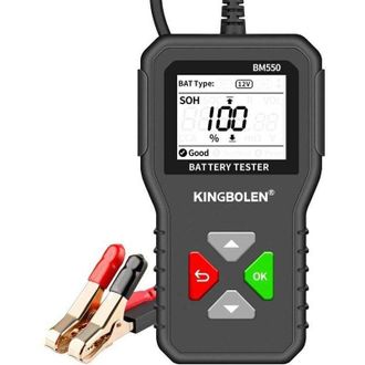 OEM Probador De Bater&iacute;as De Coche De 6v, 12v Y 24v, Bm550, 100-2000 Cca, 2-200ah, Probador De Alternador Automotriz, Analizador Digital De Bater&iacute;as Para C