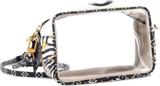 Louis Vuitton Beach Pouch Limited Edition Jungle grote schoudertas met monogram - Wit