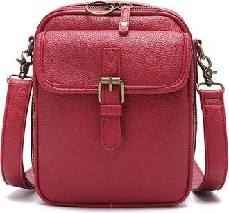 Generic Shoulder Bag Vintage Anti-Theft Messengers Bag for Women Men (D)