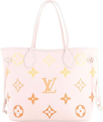 Louis Vuitton Neverfull Nm Tote Degrade Monogram Empreinte Giant Mm (Authentic Pre-Loved)