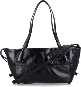 Balmain Black Track Tote
