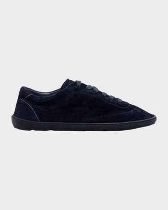 Brunello Cucinelli Men & apos;s Unlined Suede Low-Top Sneakers