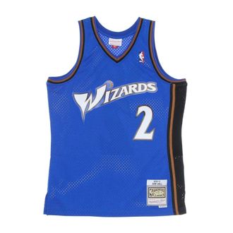 Mitchell & Ness Sportswear, male, Blue, Size: S John Wall NBA Swingman Jersey