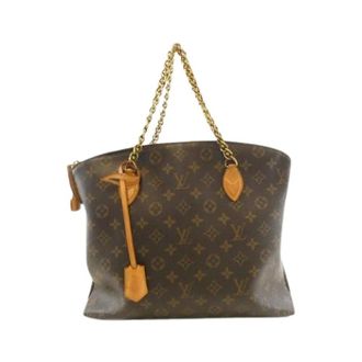 Louis Vuitton Pre-owned Shoulder Bags, female, Brown, Size: ONE SIZE Pre-owned Lockit Chain Monogram Bag