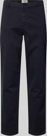 Jack & Jones Jack & Jones Straight Fit Chino mit Eingrifftaschen Modell Vance in Black, Gr&ouml;&szlig;e 29/30