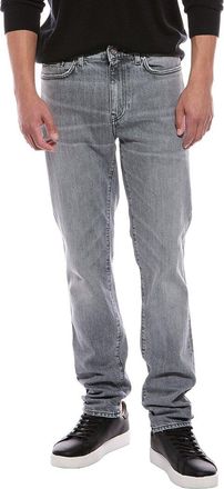 Blk Dnm Blk Dnm Faded Gray Slim Cut Jean