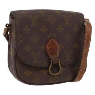 Louis Vuitton Pre-owned Canvas Cross Body Bag - Dames - Pre-owned - Bruin - Maat: ONE Size