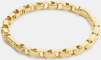 Coach Signature Chain Hinged Bangle