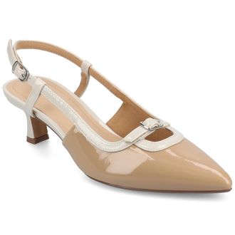 Journee Collection Women & apos;s Padma Medium and Wide Width Pumps