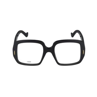 Loewe Anagram Optical Frame - unisex - Loewe - Glasses - Black - 52 MM - Accessories