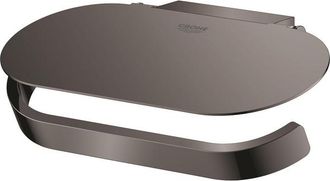 GROHE Selection closetrolhouder met deksel hard graphite