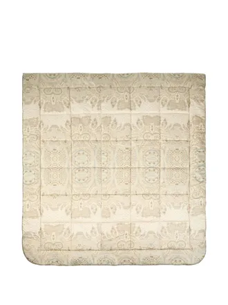 Etro Home Coperta in cotone con motivo Medallion (270cm x 270cm) - Toni neutri