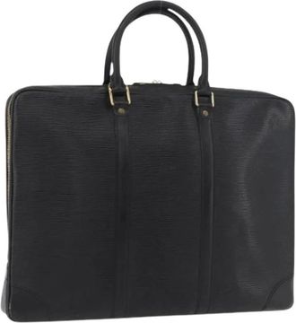Louis Vuitton Pre-owned Handbags, female, Black, Size: ONE SIZE Pre-owned Vintage Epi Business Bag