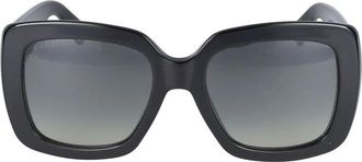 Gucci Zonnebrillen - Dames - Zonnebrillen - Zwart - 53 MM - Accessoires
