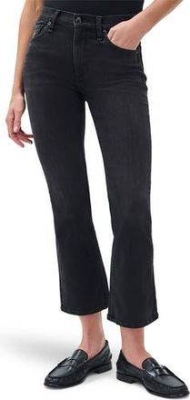 Rag & Bone Flexi Peyton Mid Rise Ankle Bootcut Jeans in Midnight at Nordstrom Rack, Size 25