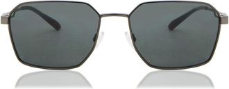 Emporio Armani EA2140 Asian Fit 300387 Mens Sunglasses Gunmetal Size 57