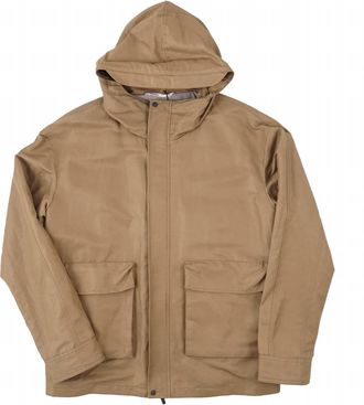 Maurizio Baldassari Mens Water-Repellent Jacket In Olive Green