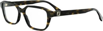 Fendi Fe 50132I 052 - unisex - Brillen - Bruin - 55 MM - Accessoires