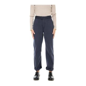 Vans Dames, Broeken, Blauw, Maat: W29 Katoen