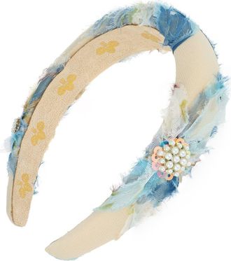L. Erickson Anya Beaded Headband in Multi at Nordstrom