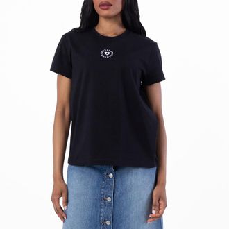 Stella McCartney Lovestruck Logo Cotton T-Shirt, Size X-Small