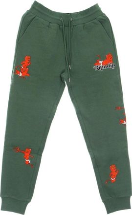Ripndip Devil Babies Lichtgewicht Trainingsbroek - Heren - Sweatpants - Groen - XL - Katoen - Broeken