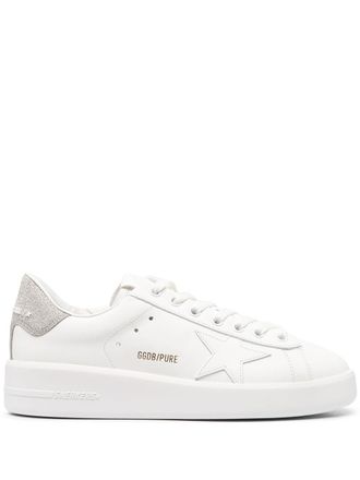 Golden Goose White Purestar Sneakers