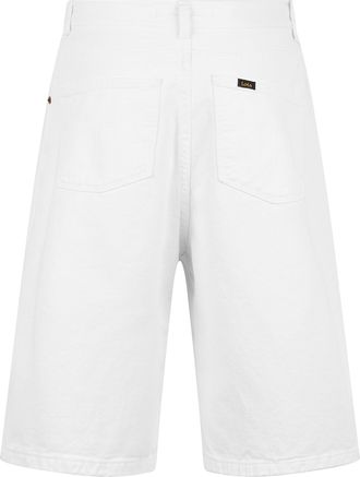 Lois Jeans Womens Denim Shorts White Cotton