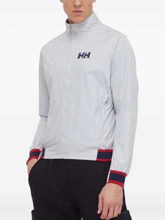Helly Hansen Jack met rits en logo - Grijs