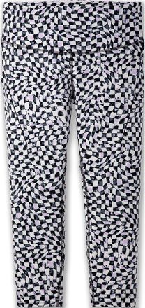 Brooks Womens Spark Capri Tights Multi-Colored XXL