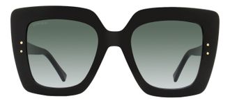 Jimmy Choo London 8079o Oversized Square Sunglasses - Black