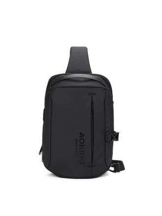 Aoking schoudertas Uniseks BLACK