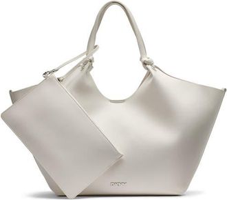 DKNY Paula Large Tote in Marshmallow at Nordstrom