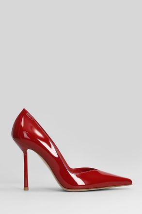 Le Silla Vivienne Pumps In Red Patent Leather
