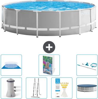 Intex Piscina Prism Frame Redonda - 457x122 Cm - 8-piezas S573