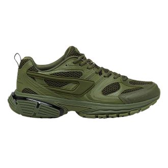 Diesel Mannen S-Serendipity Pro-X1 Atletische Mesh Chunky Zool Sneakers (Lilypad Groen)