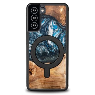OEM Funda Bewood Unique Para Samsung Galaxy S21 Fe - Planetas - Tierra Con Magsafe