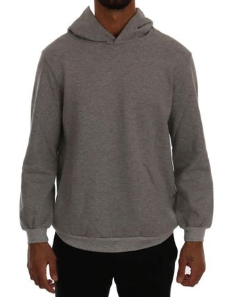 Daniele Alessandrini Pullover Hodded Cotton Mens Sweater